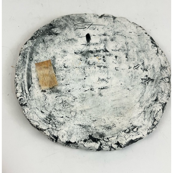 Shapes of Clay Mt St Helens Ash Cabin Plaque Art Wall Hanging Decor Signed Stan - Picture 8 of 9